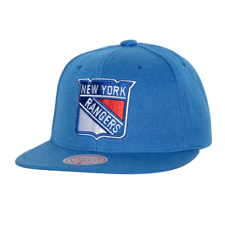 CASQUETTE SNAPBACK 2 TONALITÉS BLEUES NEW YORK RANGERS LNH MN