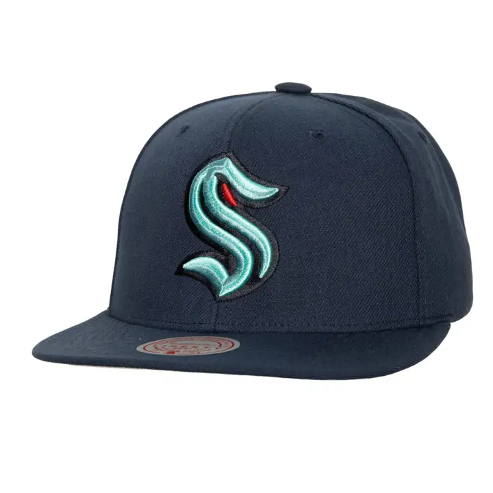 Casquette Snapback 2HIT des Seattle Kraken MN NHL – Marine