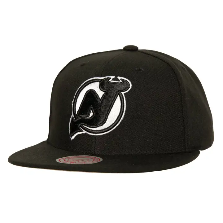 NEW JERSEY DEVILS MN LNH NOIR-BLANC CASQUETTE RÉGLABLE NOIR/BLANC