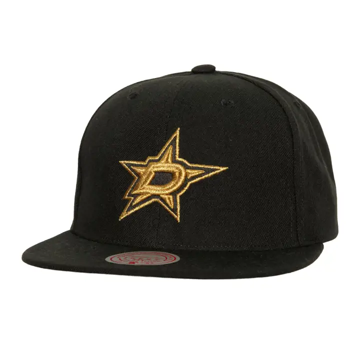 CASQUETTE SNAPBACK DALLAS STARS MN NHL NOIR ET OR MÉTALLISÉ NOIR/OR MÉT