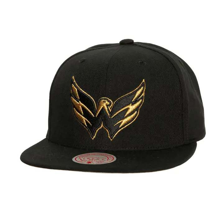 CASQUETTE SNAPBACK WASHINGTON CAPITALS MN NHL NOIR-OR MÉTALLISÉ NOIR/OR MÉT