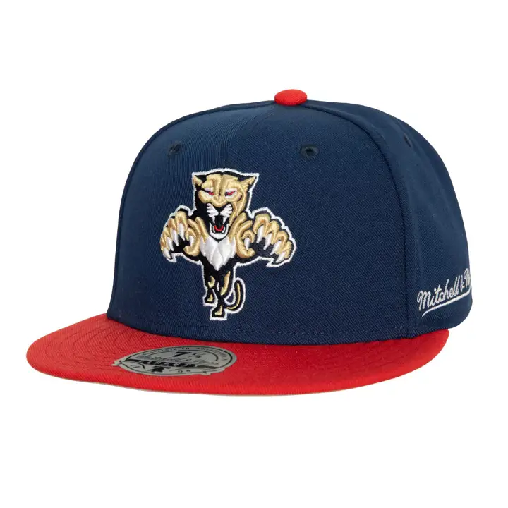 FLORIDA PANTHERS MN LNH 2T AJUSTÉ MARINE/ROUGE