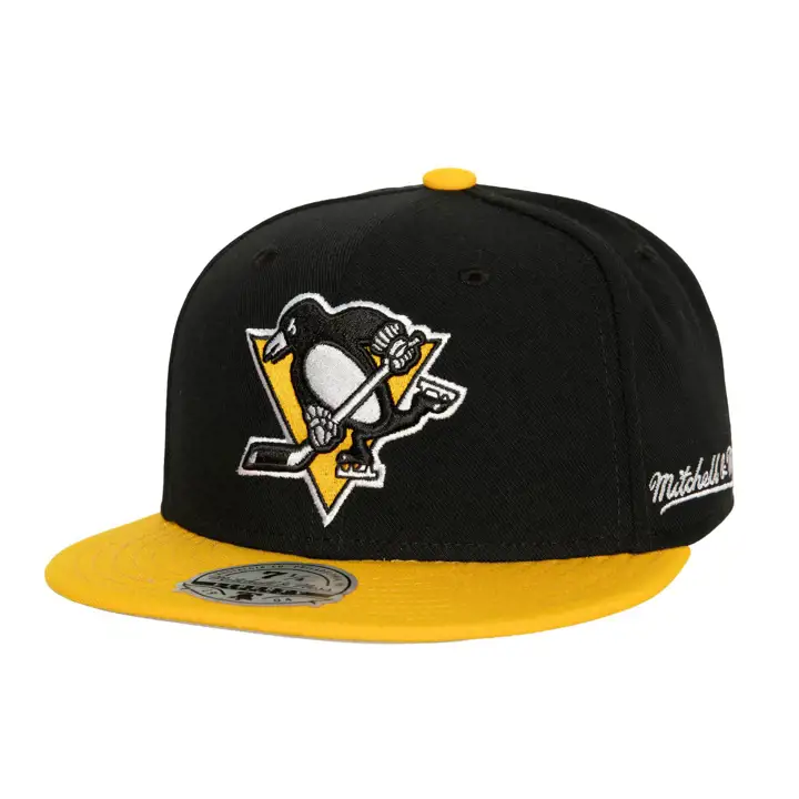 PITTSBURGH PENGUINS MN LNH 2T AJUSTÉ NOIR/JAU