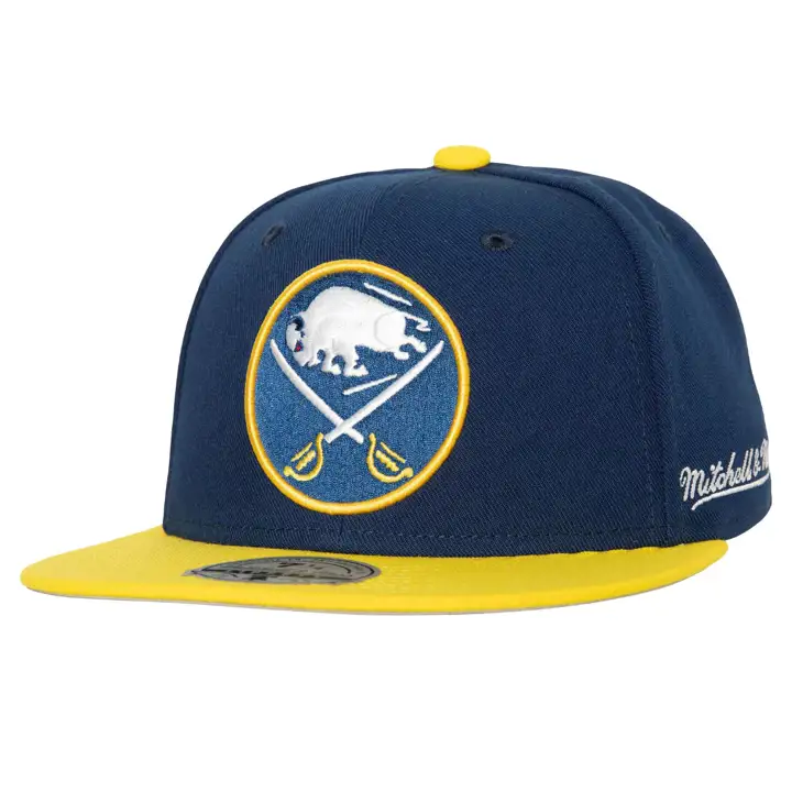 BUFFALO SABRES MN NHL 2T Ajustée Vintage BLEU/JAUNE