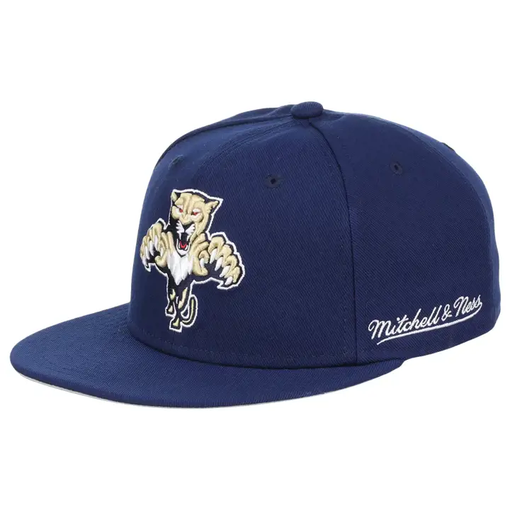 FLORIDA PANTHERS LNH MN CASQUETTE AJUSTÉE BLEU MARINE