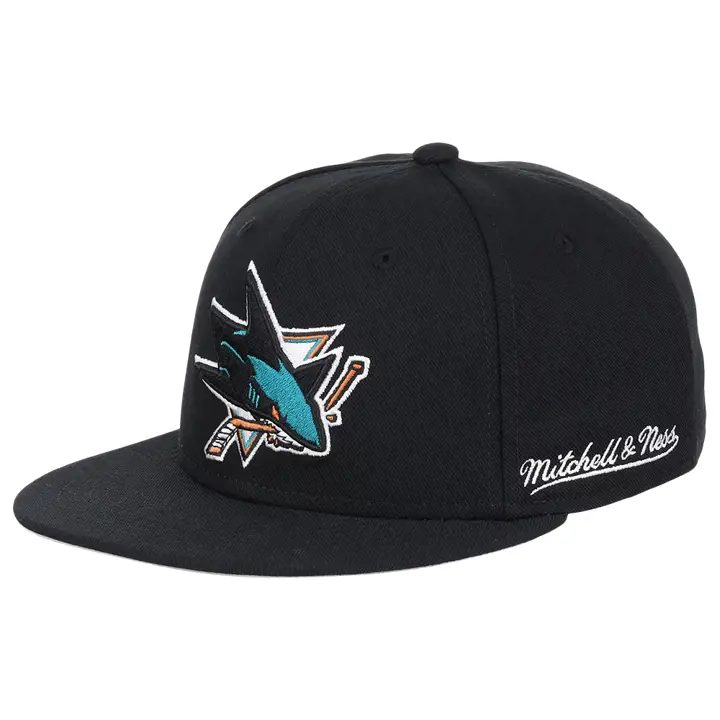 SAN JOSE SHARKS MN LNH AJUSTÉE DE BASE NOIRE