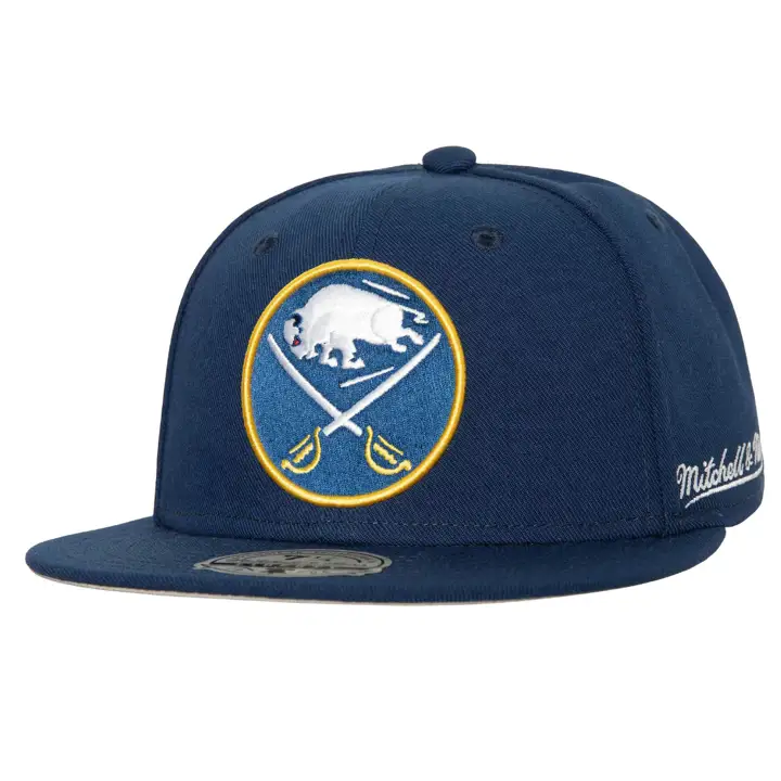BUFFALO SABRES MN NHL Ajustée Basique Bleu Vintage