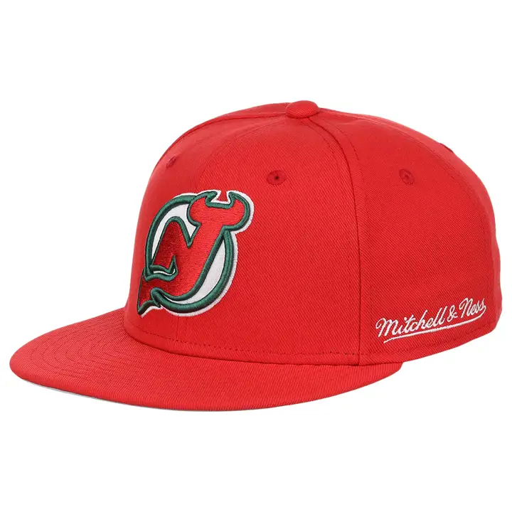 NEW JERSEY DEVILS MN NHL BASIC AJUSTÉE Rouge Vintage