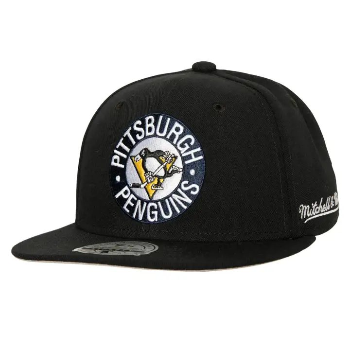 PITTSBURGH PENGUINS MN NHL BASIC FITTED Vintage NOIR