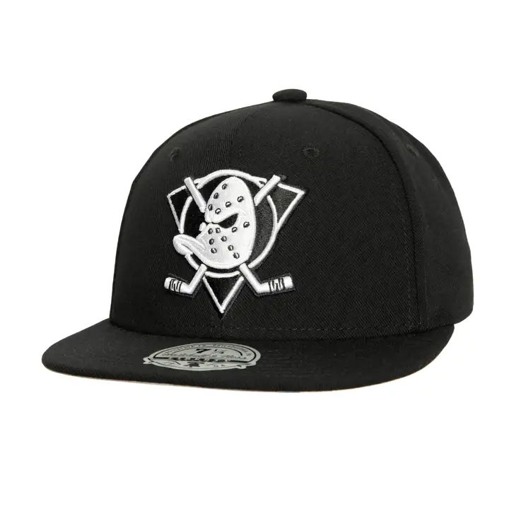 ANAHEIM DUCKS MN LNH NOIR-BLANC AJUSTÉ NOIR/BLANC