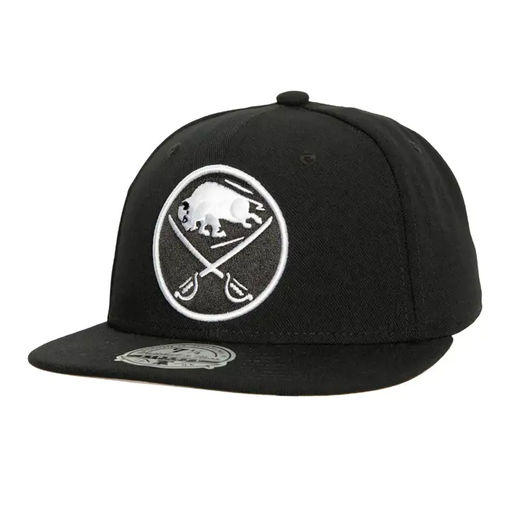 BUFFALO SABRES MN NHL NOIR-BLANC AJUSTÉ NOIR/BLANC