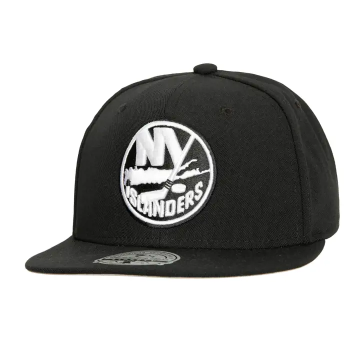 NEW YORK ISLANDERS MN LNH NOIR/BLANC AJUSTÉE Vintage NOIR/BLANC