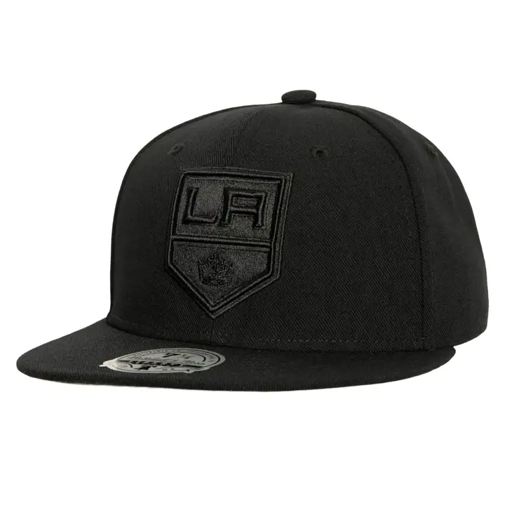 LOS ANGELES KINGS MN LNH NOIR-NOIR AJUSTÉE NOIR/NOIR