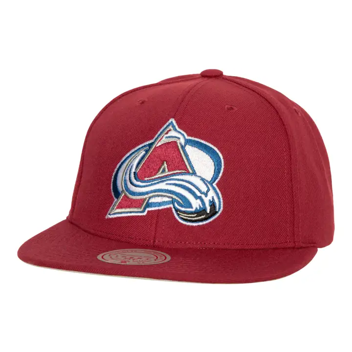 COLORADO AVALANCHE MN LNH CASQUETTE DE HOCKEY 2 COULEURS RÉGLABLE MAR