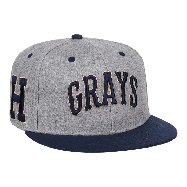 HOMESTEAD GRAYS EFF NLB RIBBIE SLUGGER AJUSTÉE GRIS-C/MARINE-F/GR