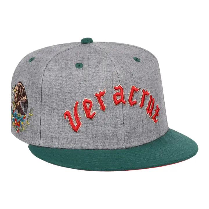 Veracruz Azules EFF NLB RIBBIE SLUGGER AJUSTÉE GRIS-C/VERT/VERT