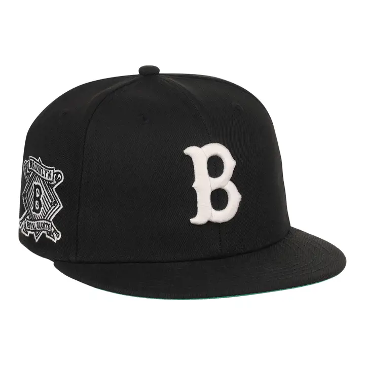 BROOKLYN ROYAL GIANTS EFF NLB NOIR/BLANC AJUSTÉ NOIR/BLANC/VERT