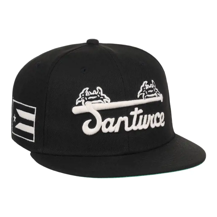 Santurce Cangrejeros EFF NLB BLANC/NOIR AJUSTÉ NOIR/BLANC/VERT