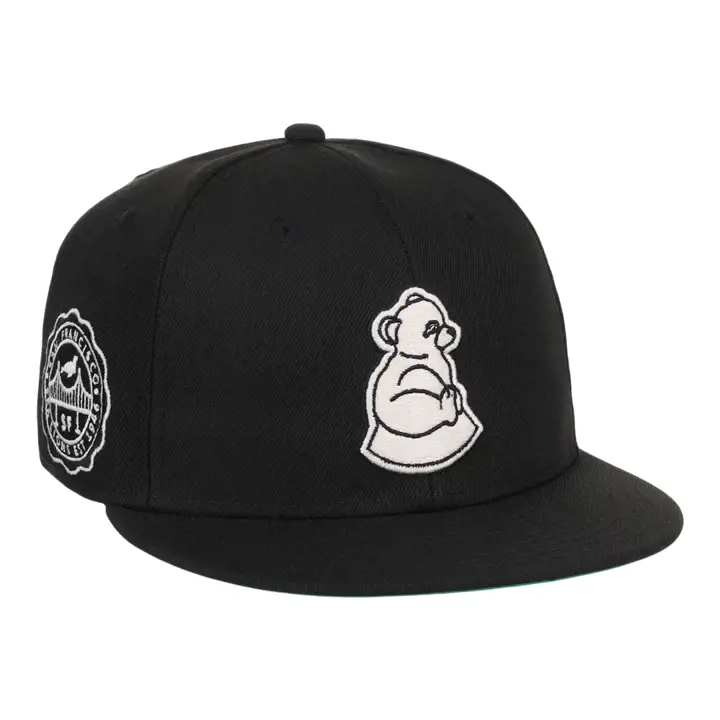San Francisco Sea Lions EFF NLB BLK/WHT Coupe ajustée BLK/WHT/GRN
