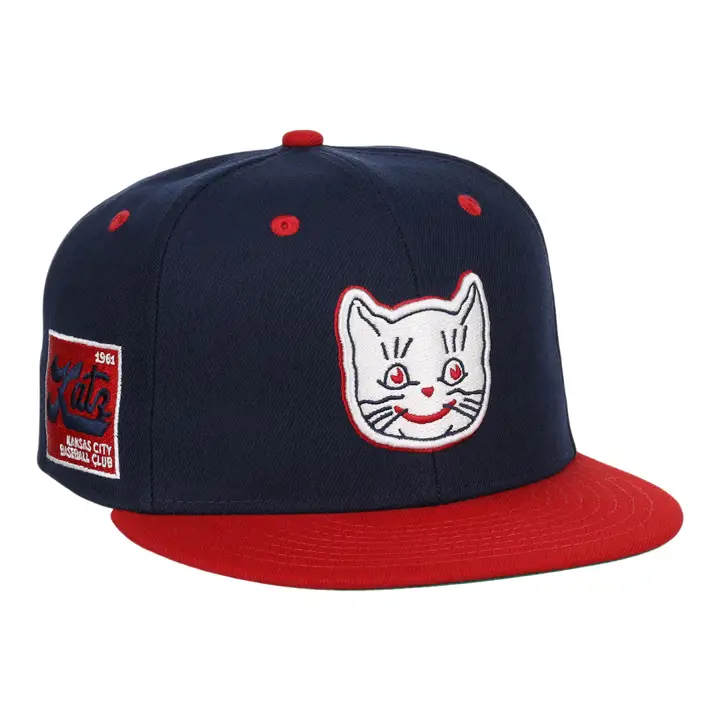 Kansas City Katz EFF DNA Ajusté BLEU MARINE/rouge/VERT