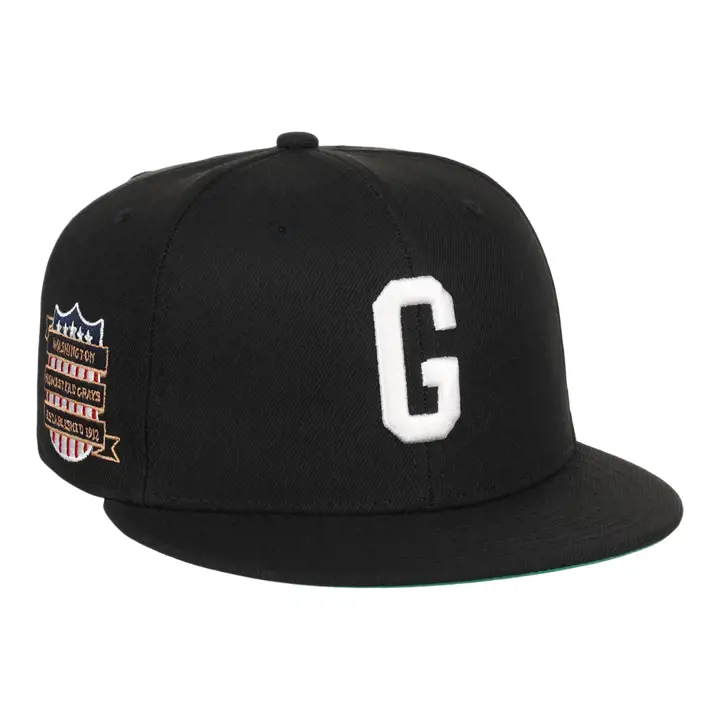 HOMESTEAD GRAYS EFF NLB TC CASQUETTE NOIR/NOIR/VERT