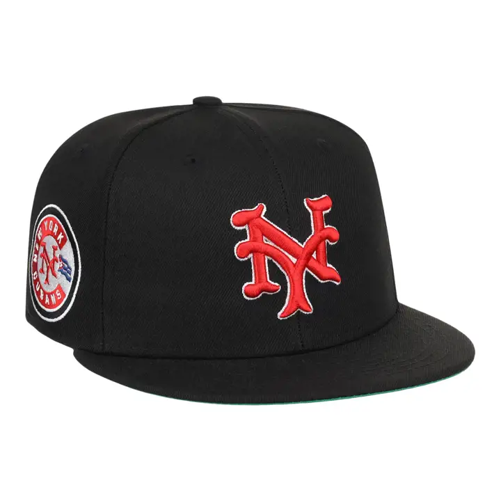 NEW YORK CUBANS EFF NLB TC FITTED NOIR/NOIR/VERT