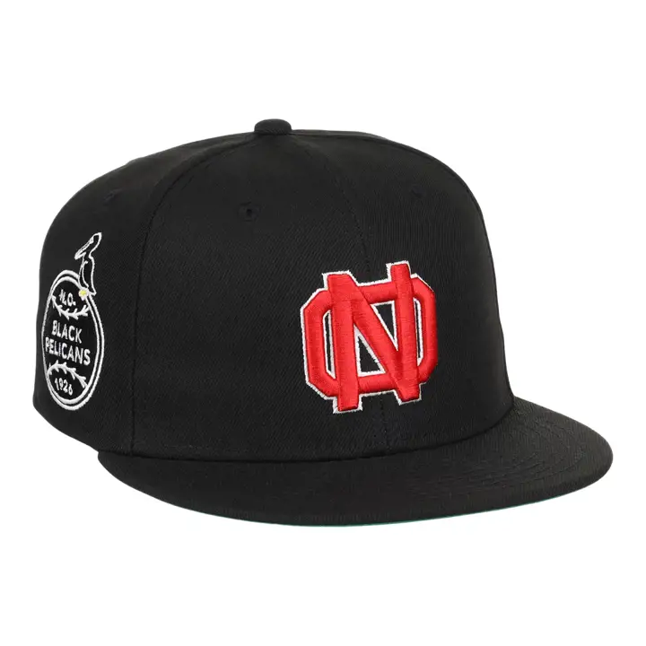 New Orleans Black Pelicans EFF NLB TC AJUSTÉE NOIR/NOIR/VERT