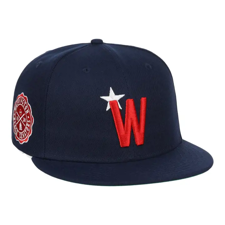 Washington Black Senators EFF NLB TC FITTED Navy/NAVY/GRN