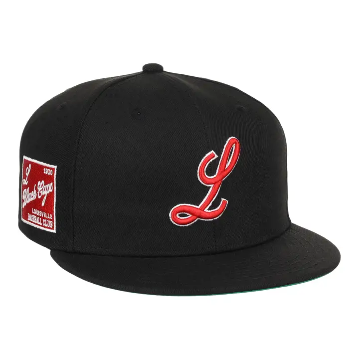 CASQUETTE AJUSTÉE LOUISVILLE BLACK CAPS EFF NLB TC NOIR/NOIR/VERT