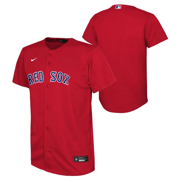 Boston Red Sox MLB Maillot Réplique Jeune ROUGE