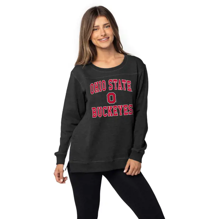 Tunique Femme NCAA Ohio State Buckeyes - Back to Basics 23 BLK
