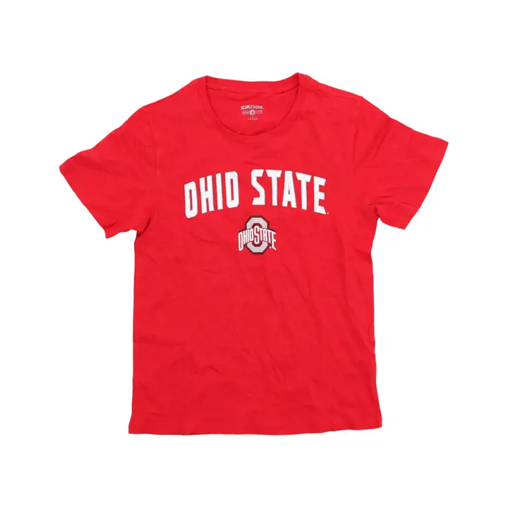 T-shirt NCAA Ohio State Buckeyes pour jeunes, avec logo classique et arche
