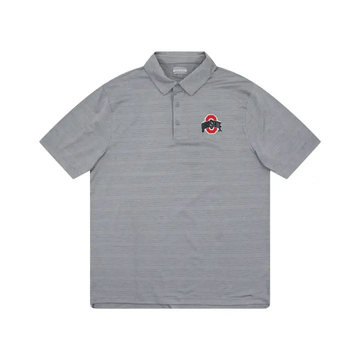 Polo Rouge Classique Logo Buckeyes de l'Ohio State NCAA DS ROUGE