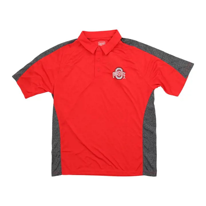 Ohio State Buckeyes NCAA Rouge avec liseré gris Logo Classique Pol