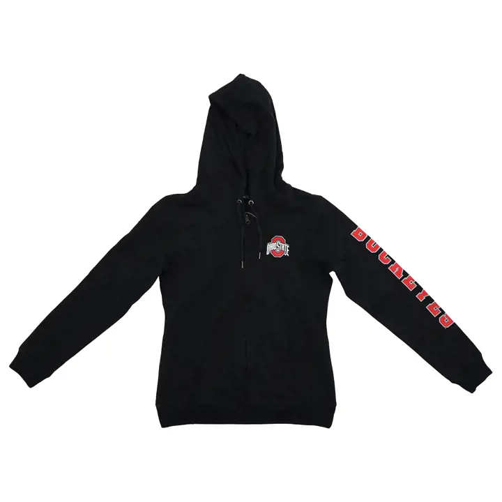 Veste zippée Ohio State Buckeyes NCAA Classic Logo à manches contrastantes