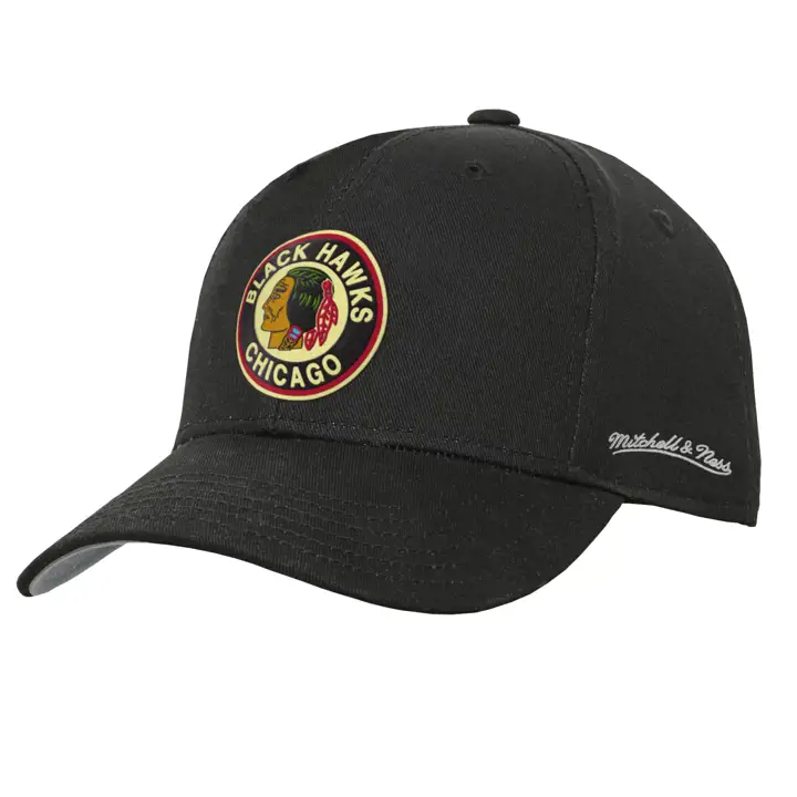 Chicago Blackhawks LNH MN YTH TC Casquette préformée noire