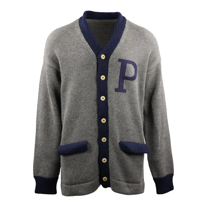 Chandail à col châle EFF MLB Pittsburgh Pirates GRIS/MARINE