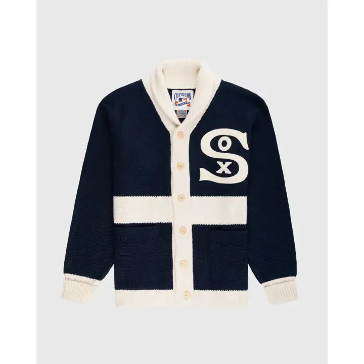 Chandail Col Châle Chicago White Sox EFF MLB NAVY/BNC