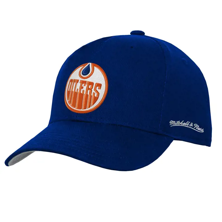 Edmonton Oilers LNH GMN EJT CP Précourbée Ajustable CAN rbl