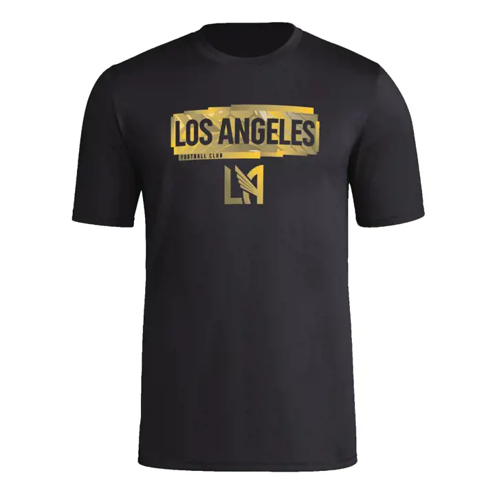 T-shirt pop local LAFC MLS NOIR