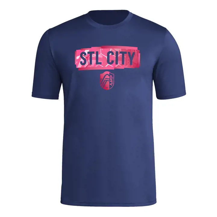 T-shirt Local Pop St. Louis City SC MLS Marine