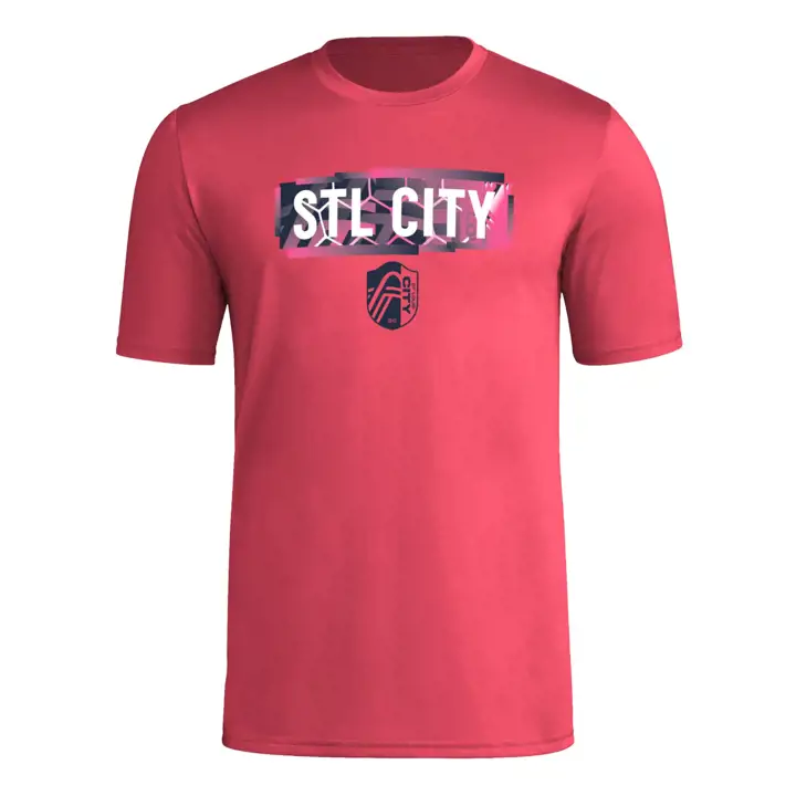St. Louis City SC MLS T-shirt local rose
