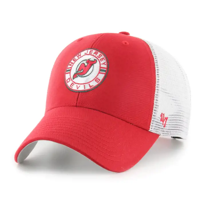 NEW JERSEY DEVILS NHL MB Faceoff '47 MVP Vintage Red/Red