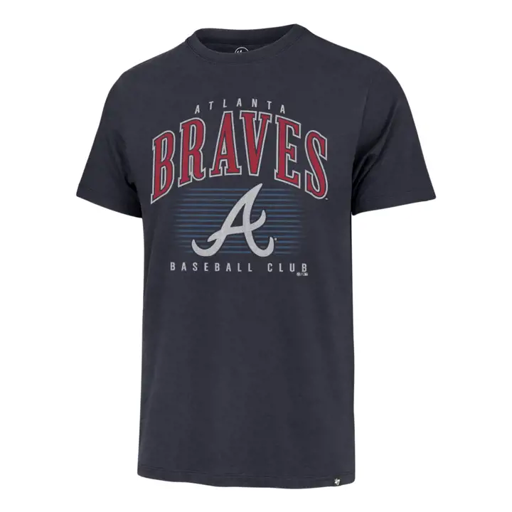 T-shirt marine Franklin - Double match des Braves d'Atlanta MLB