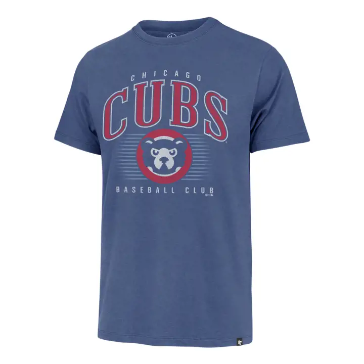 T-shirt rbl Franklin double correspondance MLB des Chicago Cubs