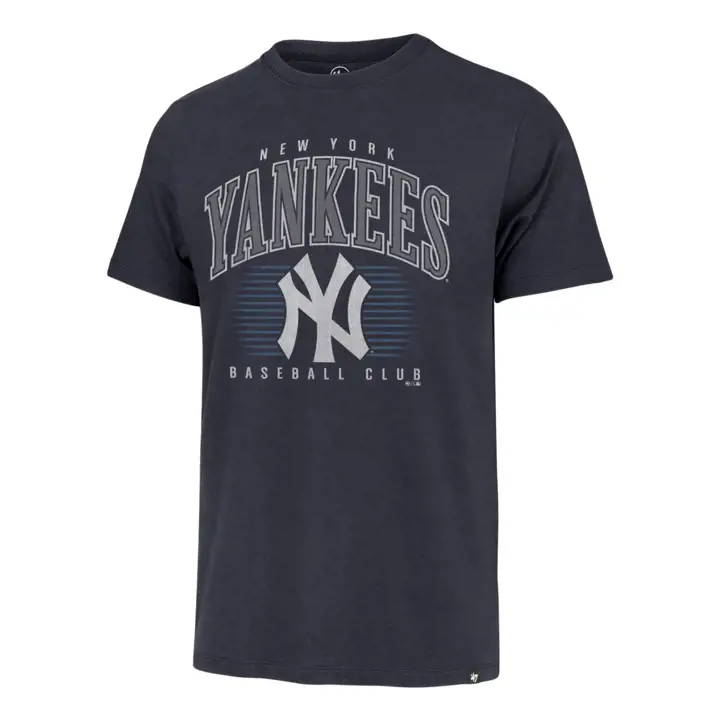 New York Yankees MLB Double Header T-shirt Franklin bleu marine