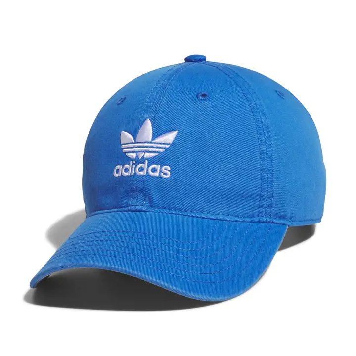 adidas originals Casquette ajustable décontractée Originals pour homme BLEU/BLANC