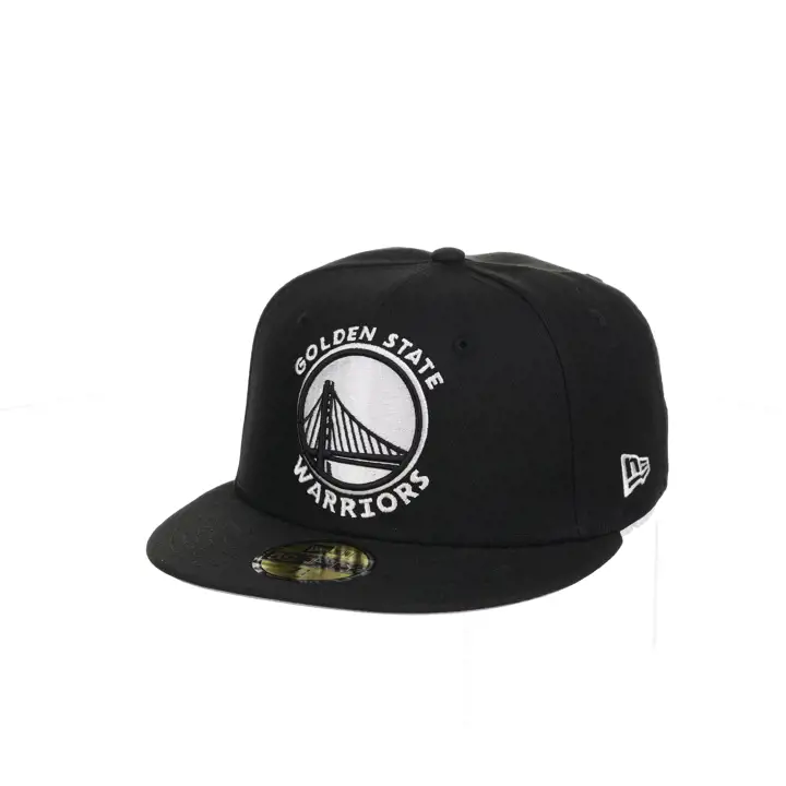 Golden State Warriors NBA noir/blanc 59FIFTY noir/noir/gris