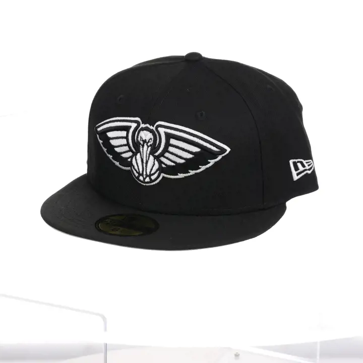 New Orleans Pelicans NBA Casquette 59FIFTY noire/blanche/grise