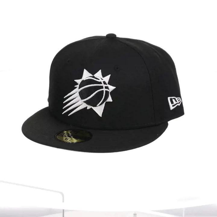 Phoenix Suns NBA Blk/Wht 59FIFTY blk/blk/gry